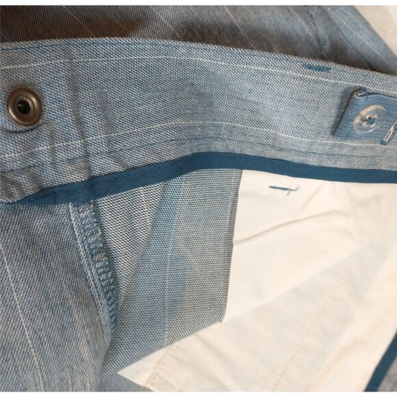 Cat & Jack Blue Striped Trouser Formal Pants Boys Size 14 HUSKY - Picture 9 of 12